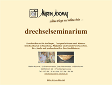 Tablet Screenshot of drechslerei-adomat.de